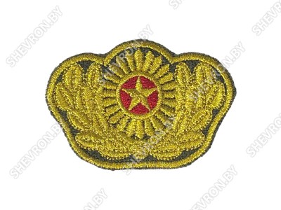 кокарда вышитая золотая генеральская shevron.by